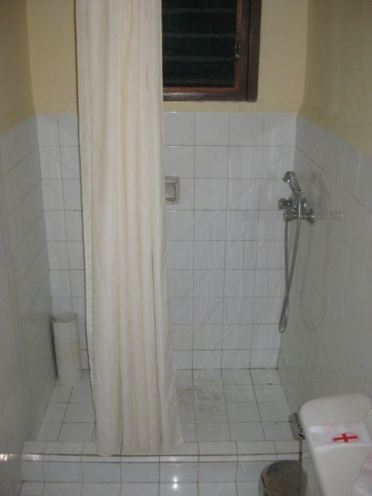 Dusche - mit Warmwasser Hotel Los Caneyes