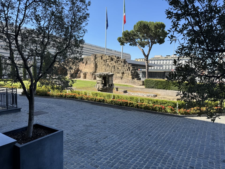 Gartenanlage NH Collection Roma Palazzo Cinquecento