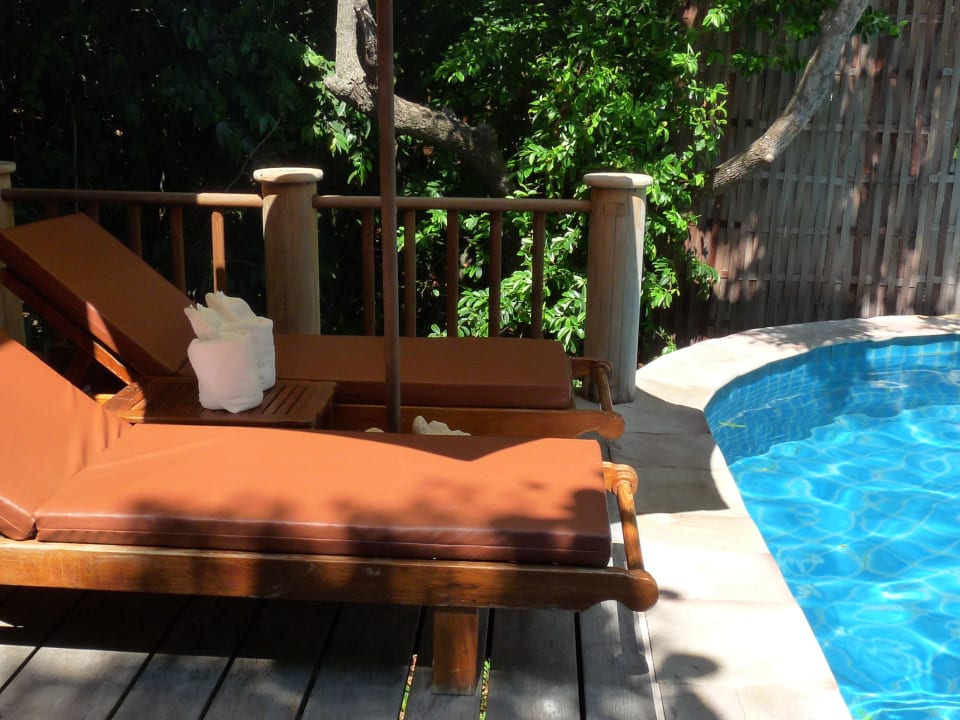 Mal Sonne, mal Schatten, perfekt Santhiya Koh Phangan Resort & Spa