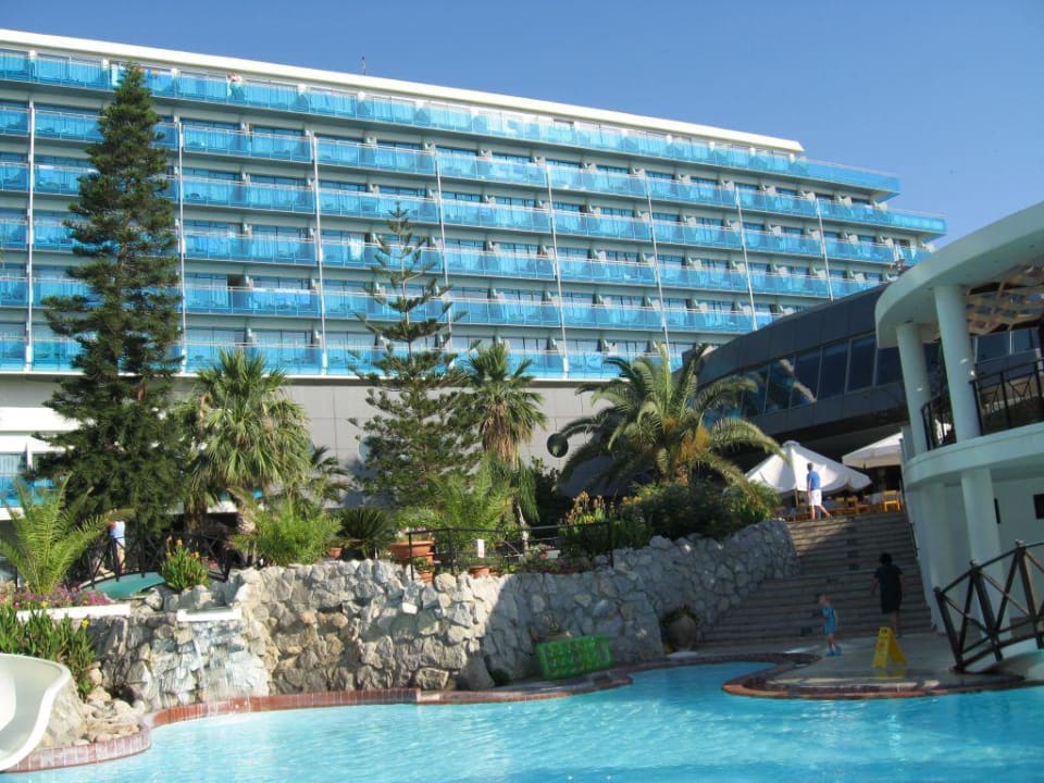 Vue de l'hotel coté plage Hotel Calypso Beach