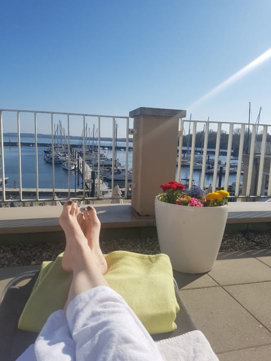 Blick von der Wellnessterasse  Lindner Hotel Boltenhagen, part of JdV by Hyatt