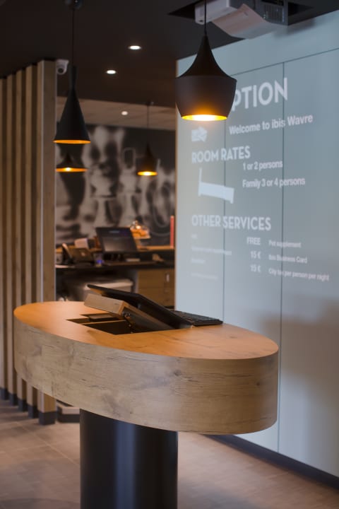 Lobby ibis Wavre Hotel