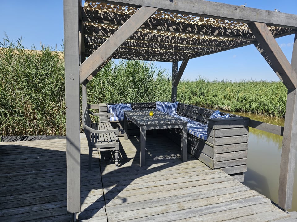 Gartenanlage Seehütte Neusiedlersee - Urlaub am Wasser - Seehütte Sonnendeck