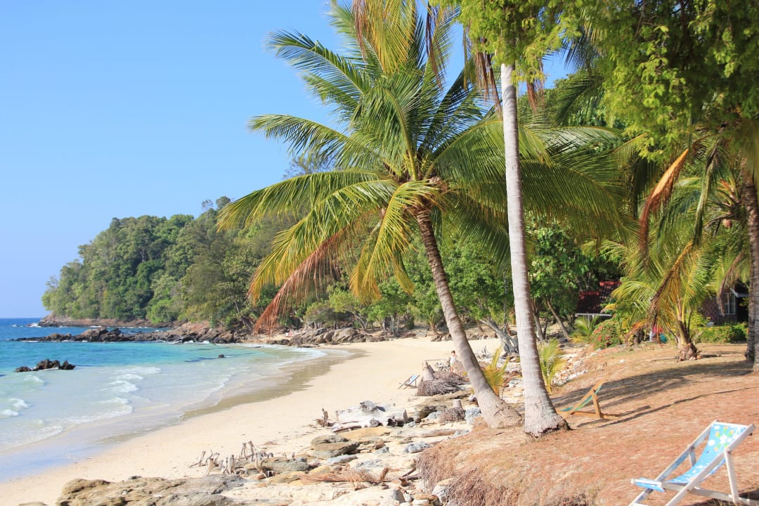 Strand vorm Bungalow Hotel Pansand Resort