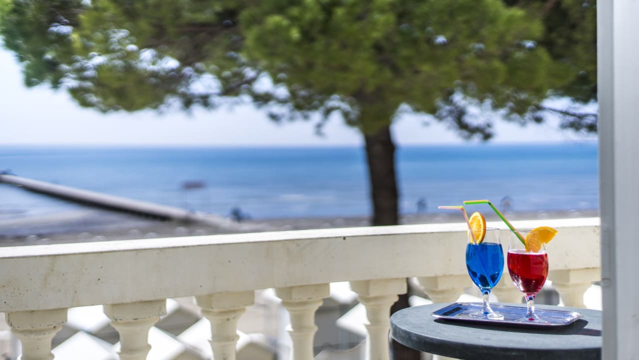 Ausblick Hotel Ville Bianchi