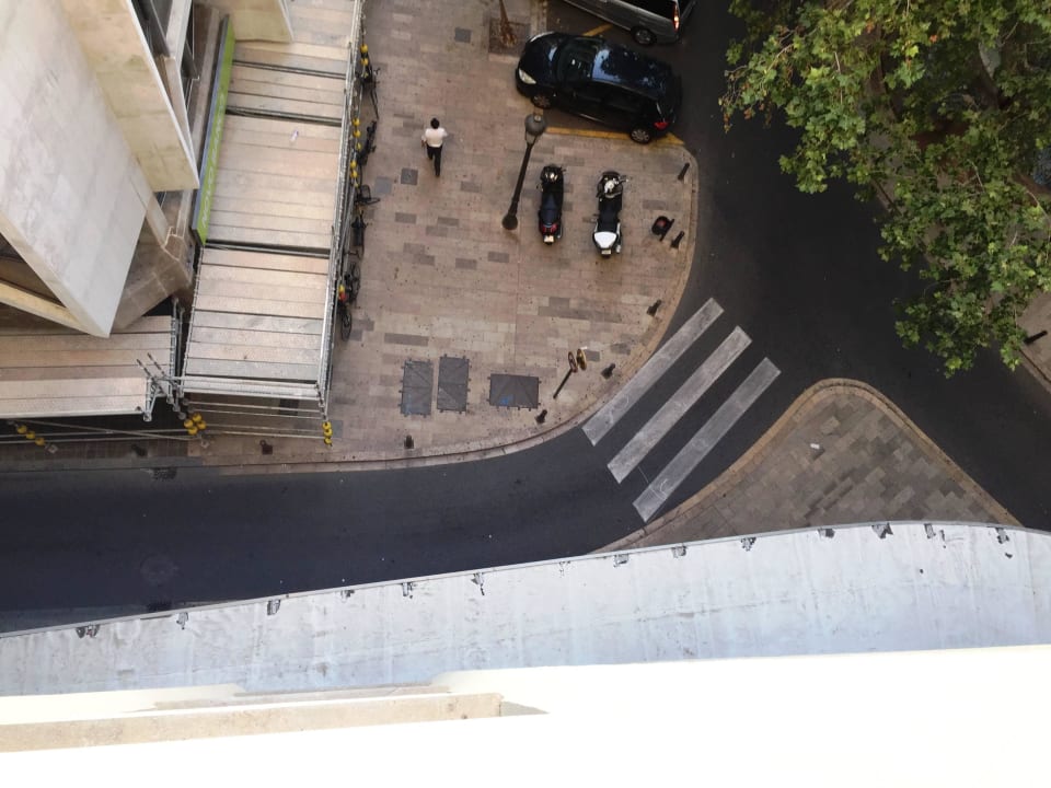 Blick von oben vor dem Hotel Ayre Hotel Astoria Palace