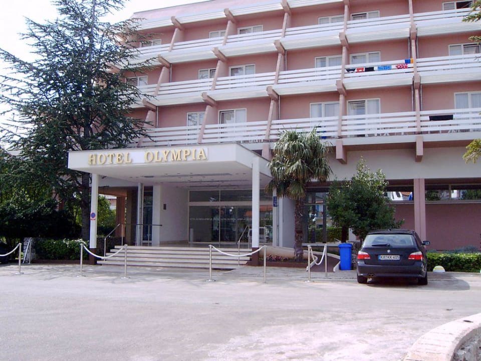Hotel Olympia Eingang Hotel Olympia