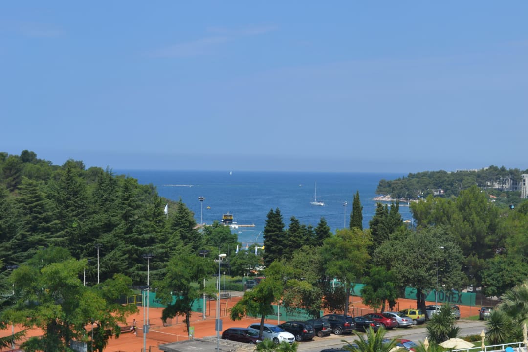 Mehrblick vom Zimmer aus Hotel Albatros Plava Laguna