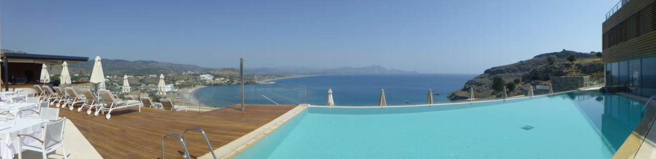 Pool Lindos Blu, Luxury Hotel & Suites - Adults only