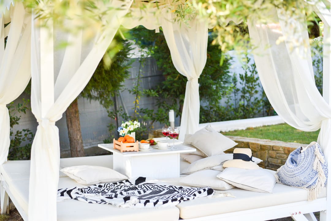 Gartenanlage Acrotel Athena Villa