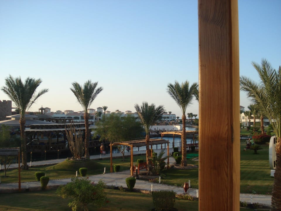 Ausblick vom Zimmer 1908 Pickalbatros Dana Beach Resort - Hurghada