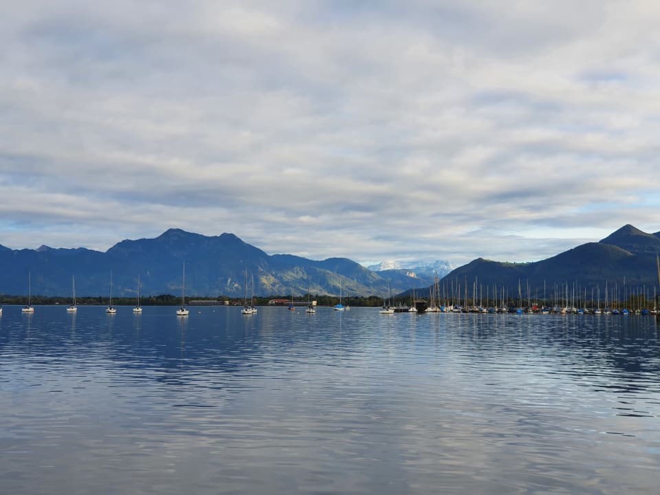 Ausblick Yachthotel Chiemsee