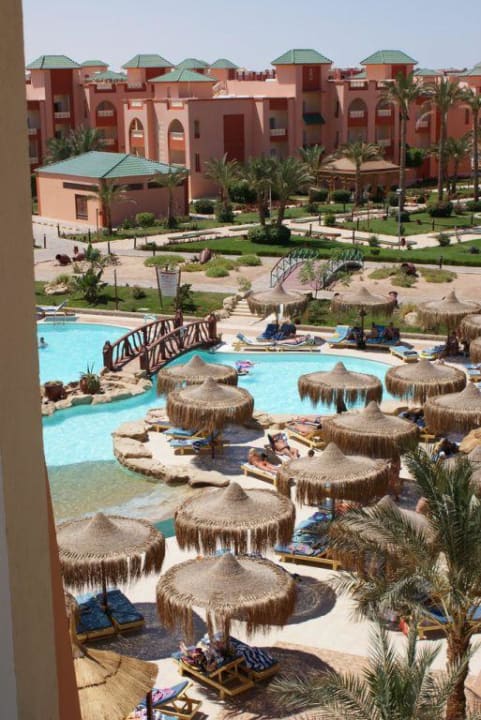 Widok na hotel Pickalbatros Aqua Park Resort - Hurghada