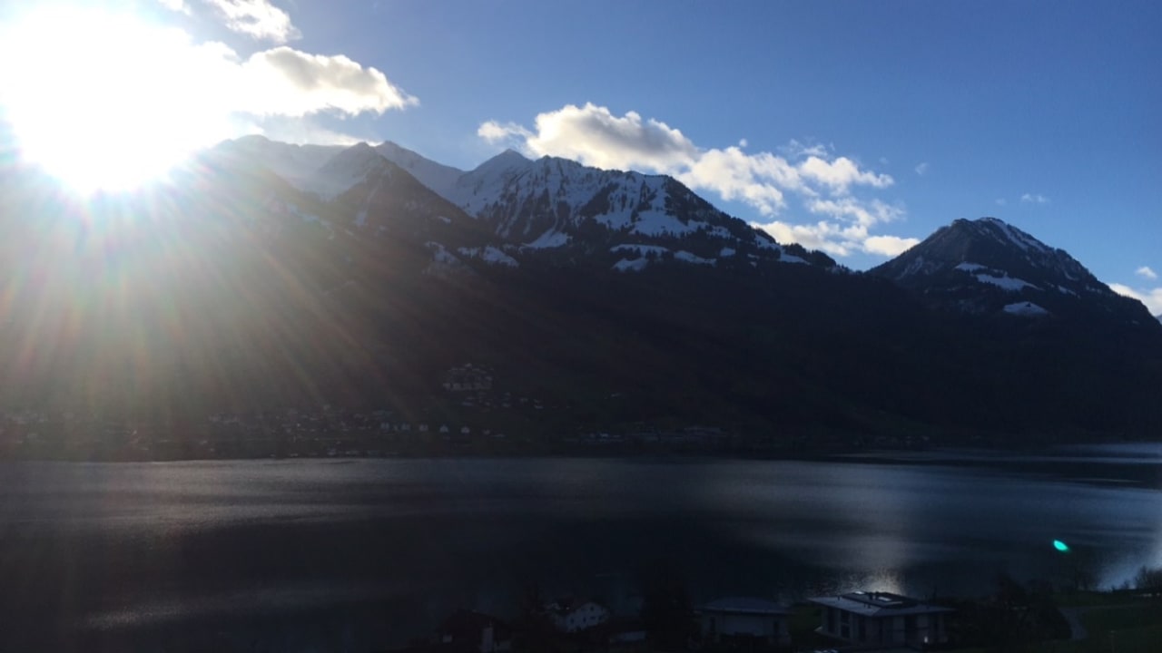Ausblick Seehotel Wilerbad