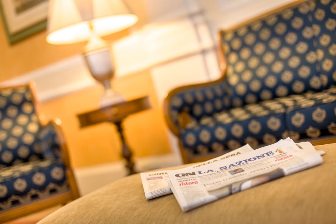 Lobby Hotel La Fortezza