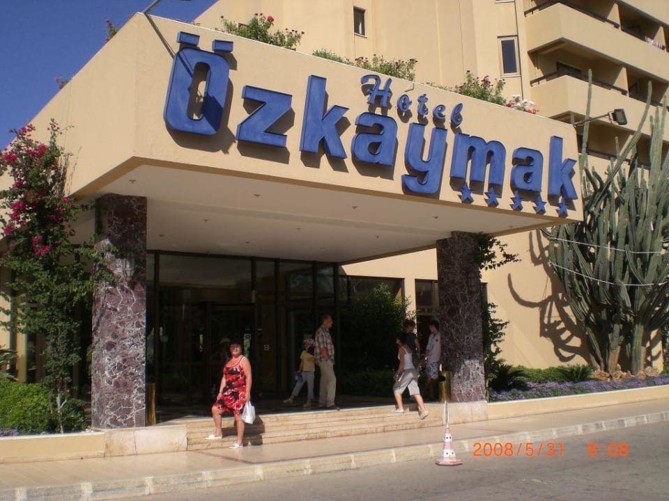Der Eingang Özkaymak Incekum Hotel
