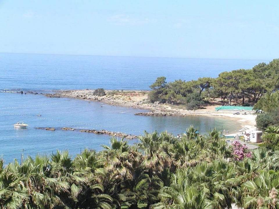 Vom Zimmer aus nach unten Özkaymak Incekum Hotel