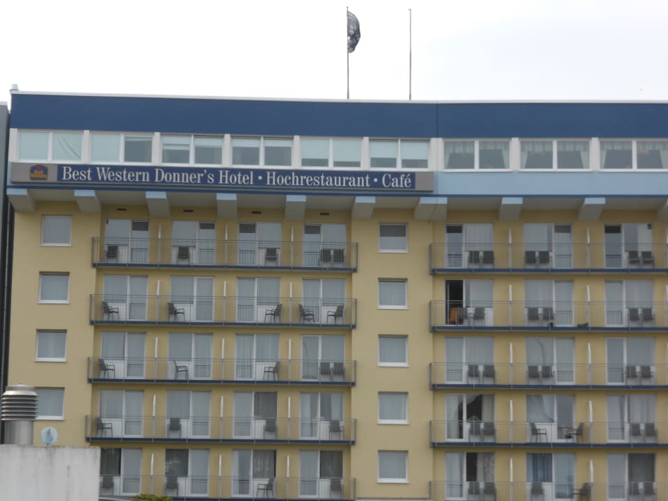 Außenansicht Best Western Hotel Das Donners
