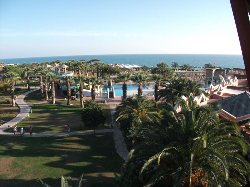 Ausblick von unserem Zimmer Megasaray Club Belek