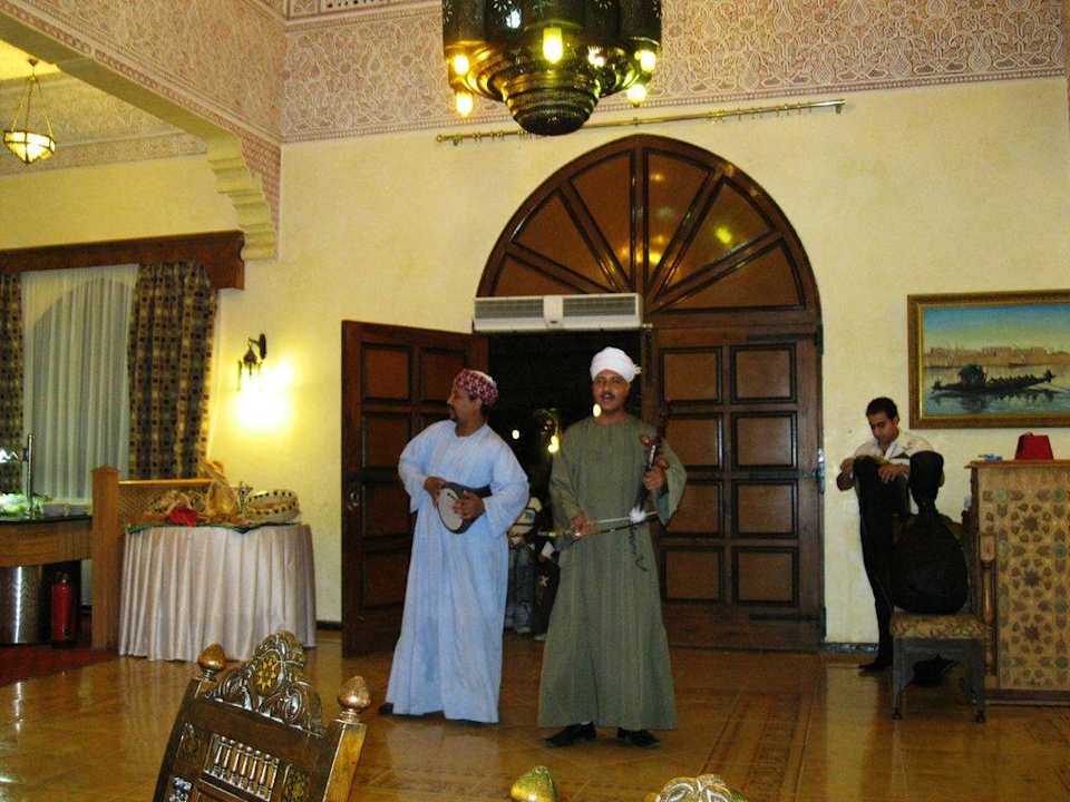 Анимация в мароканском ресторане Pickalbatros Alf Leila Wa Leila Resort - Neverland Hurghada