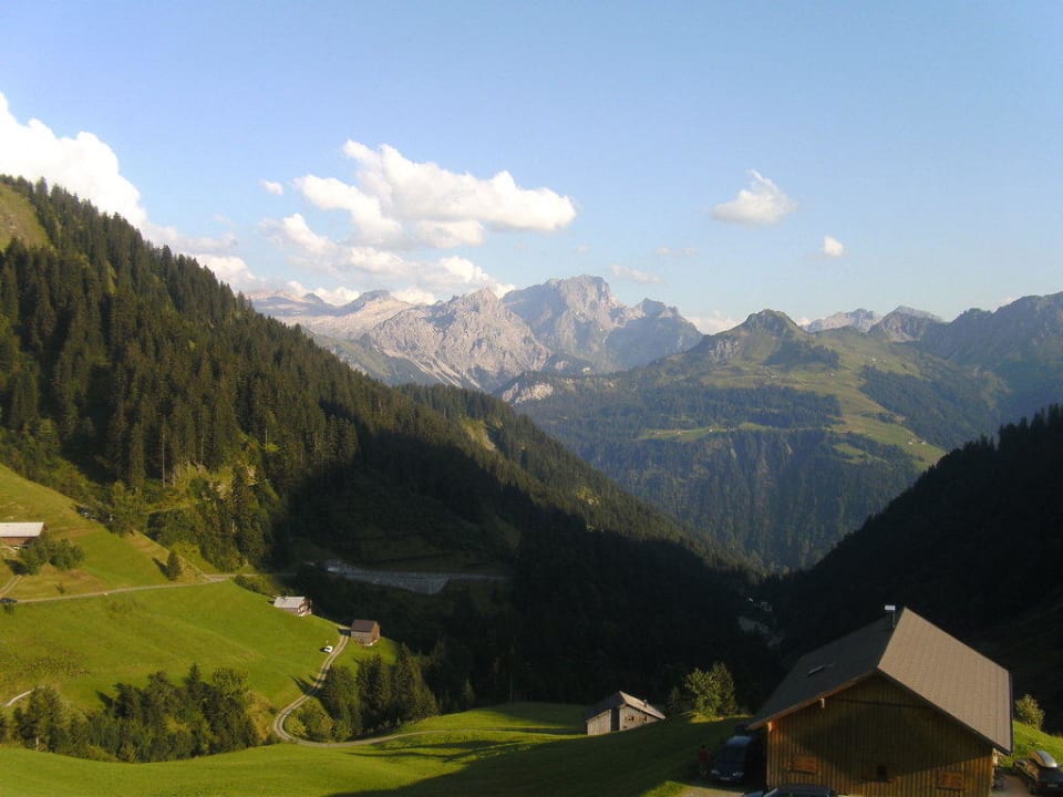 Ausblick vom Balkon Natur.Genuss.Hotel - Sonnasita