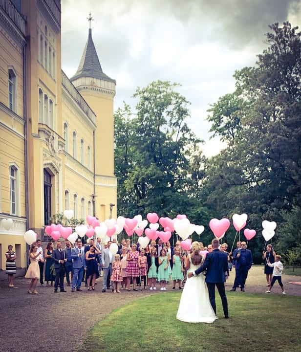 Außenansicht Hotel Schloss Kröchlendorff