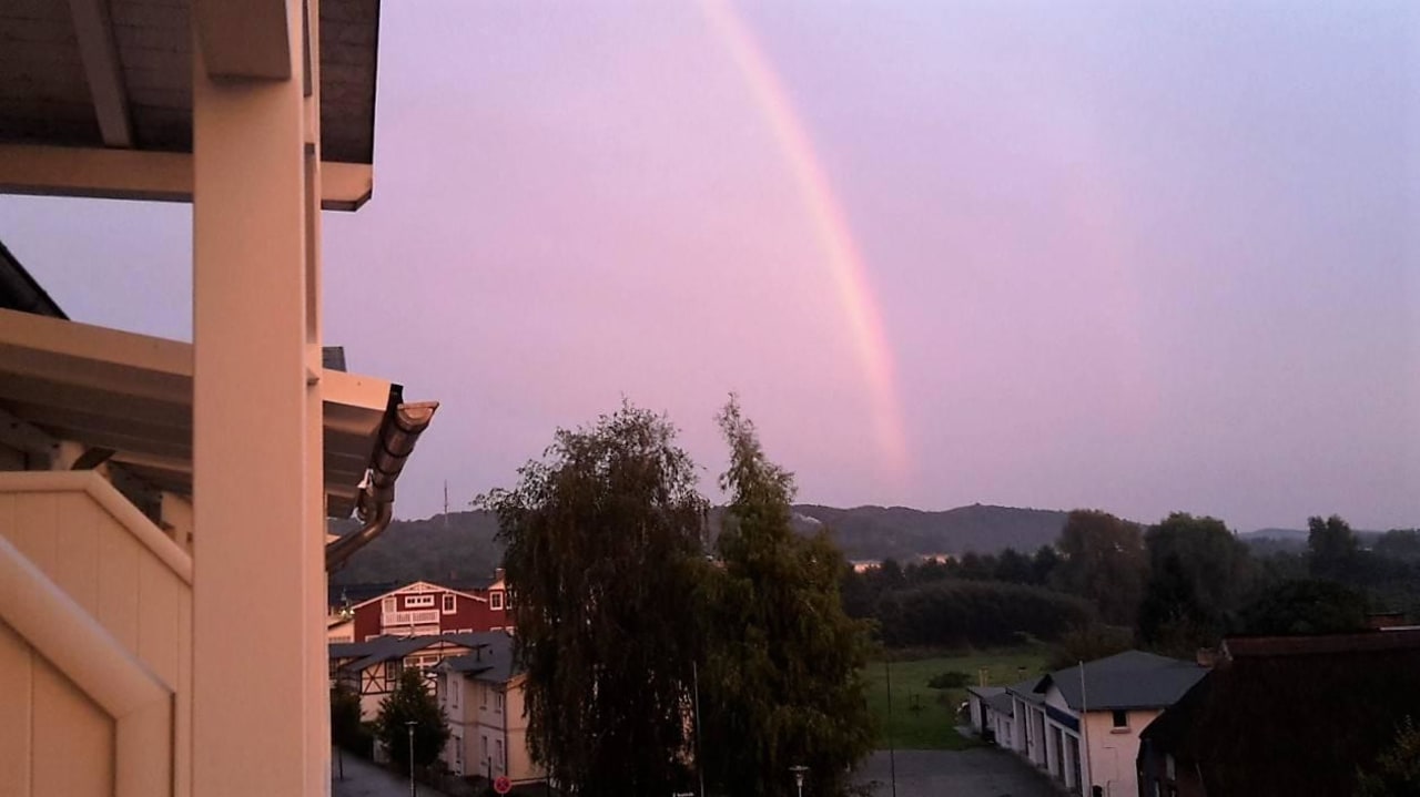 Regenbogen über Sellin Hotel Selliner Hof