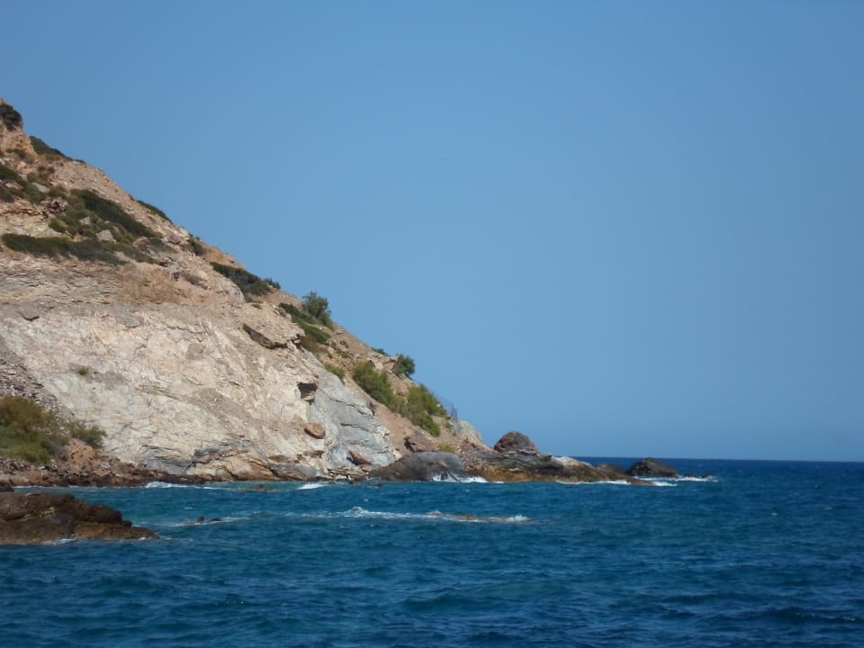 Beach view from pier Fodele Beach & Water Park Holiday Resort