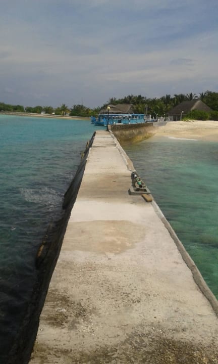 Hafeneinfahrt Cinnamon Dhonveli Maldives
