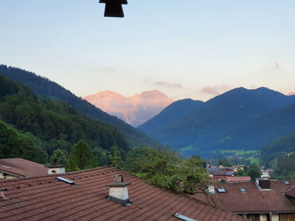 Ausblick Berghotel Rehlegg