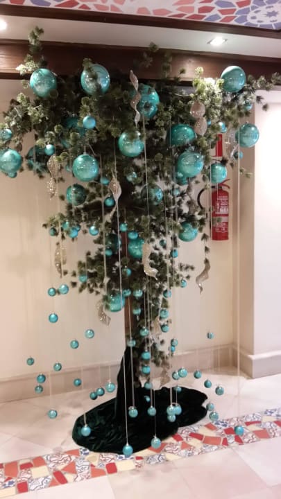 Weihnachtsdeko Hotel LIVVO Volcan Lanzarote