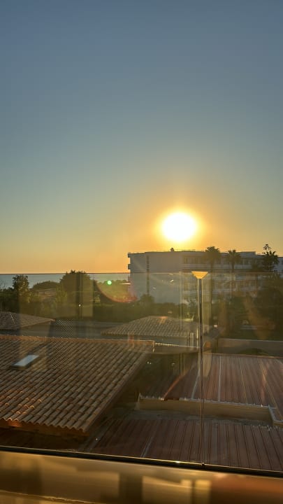 Ausblick Myrina Beach Hotel