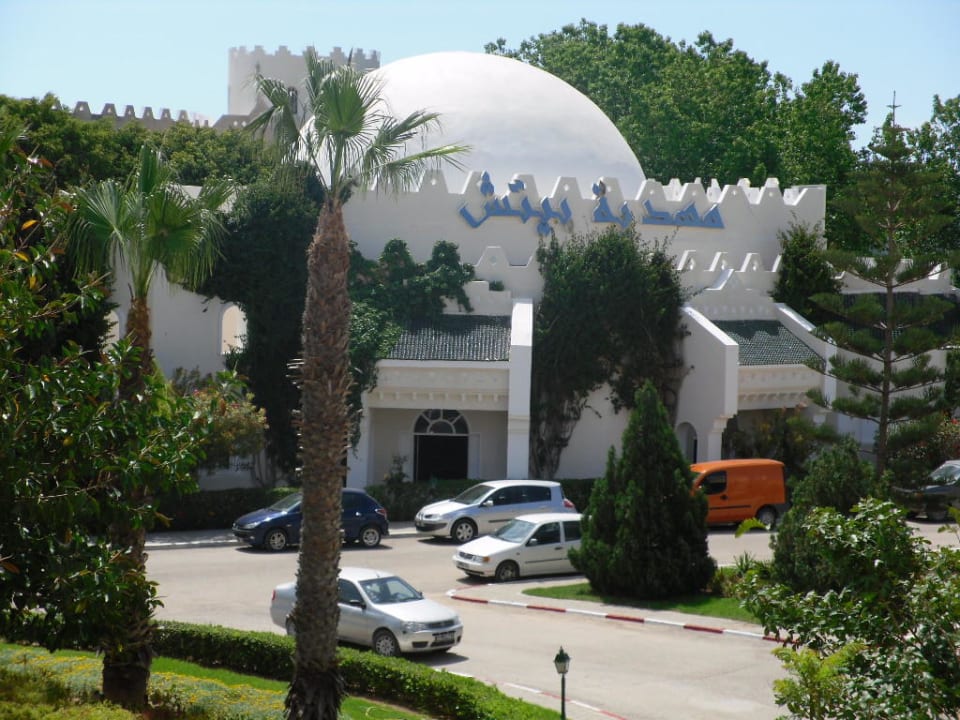 Hoteleingang Mahdia Beach & Aquapark