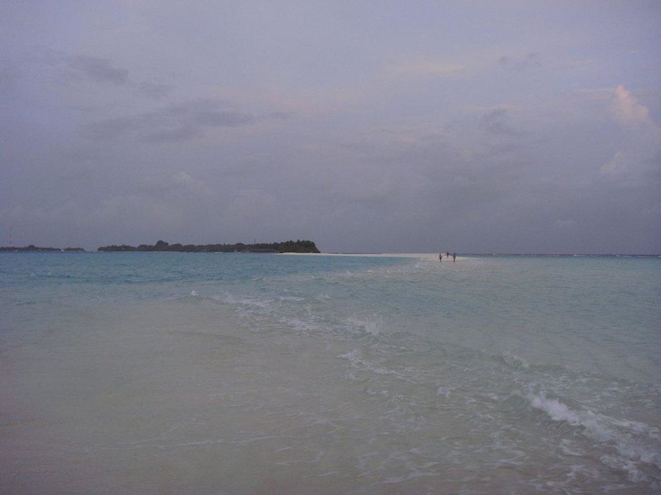 Sandbank Kuramathi Maldives