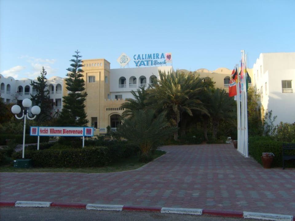 Haupteingang Calimera Yati Beach