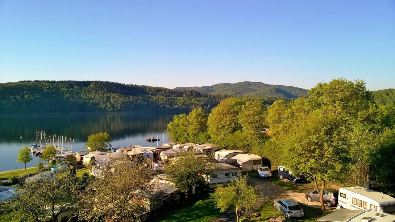 Morgenstimmung Haus am See