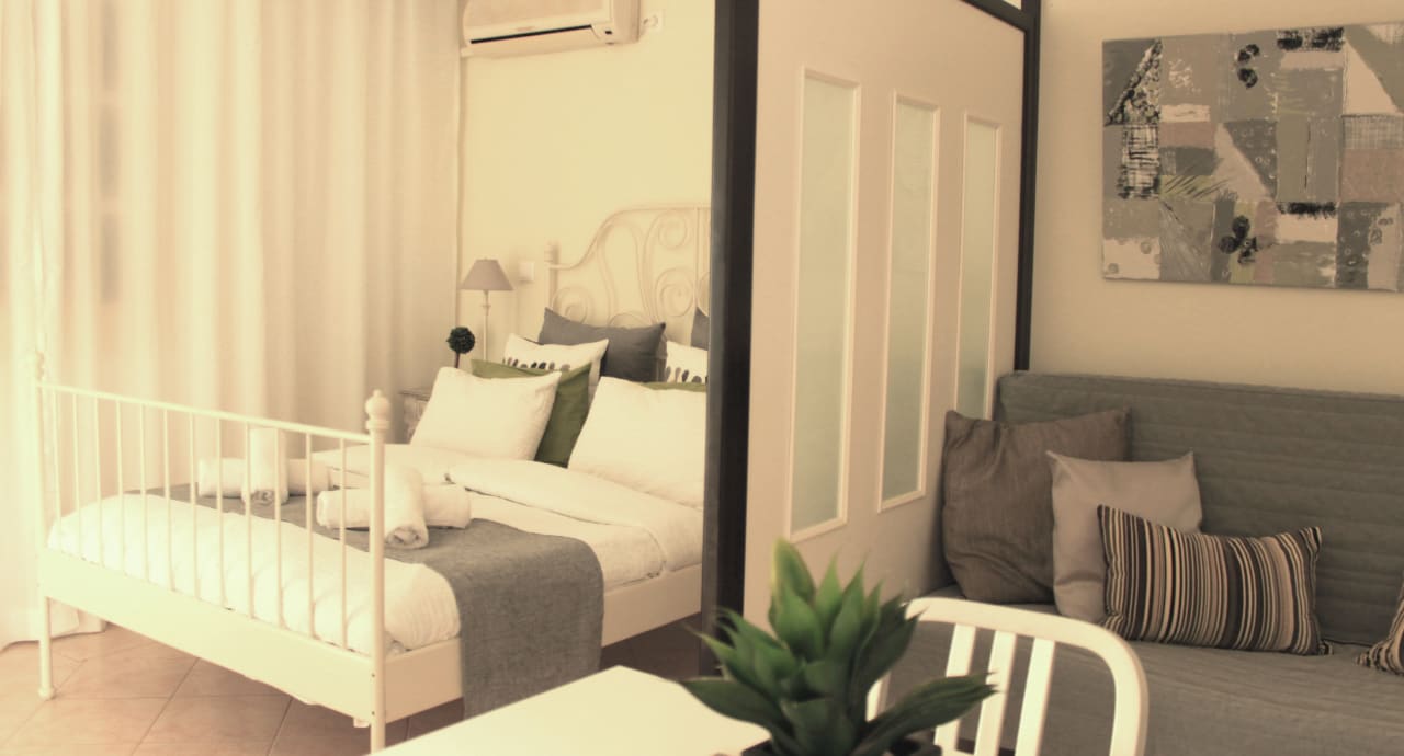 Zimmer Hotel Le Grand Bleu Appartements & Studios