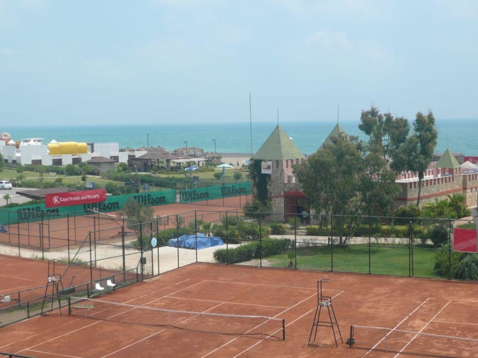 Теннисные корты Kaya Belek Hotel
