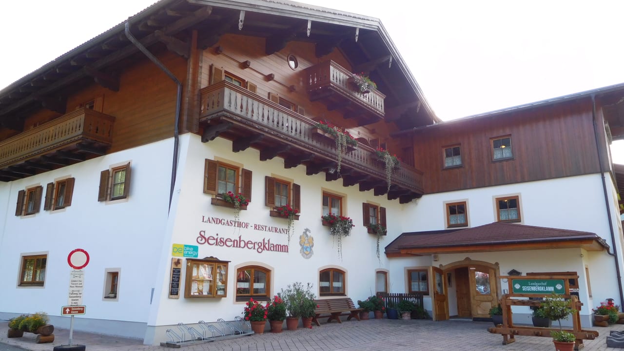 Außenansicht Landgasthof Seisenbergklamm
