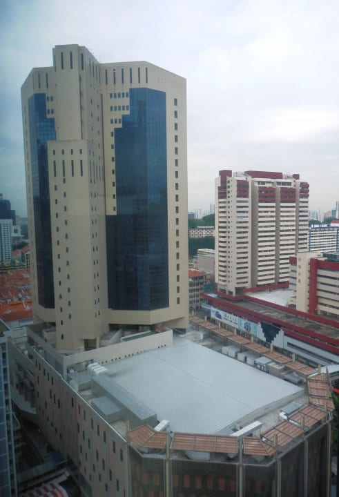 Blick aus dem Zimmerfenster Parkroyal on Pickering