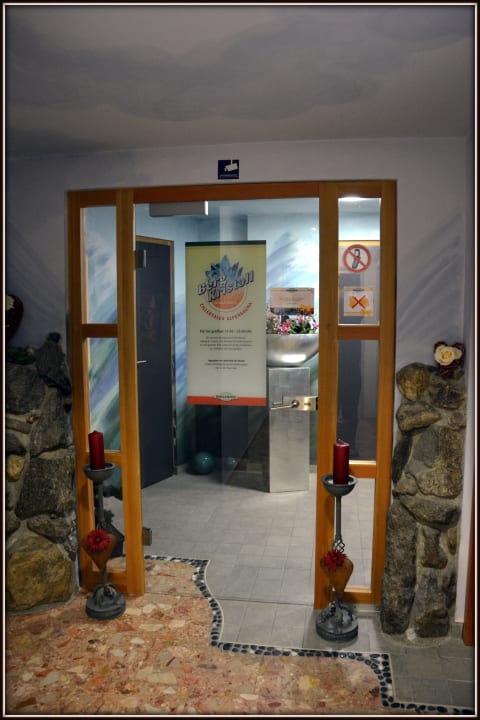 Saunaeingang Hotel Kohlerhof