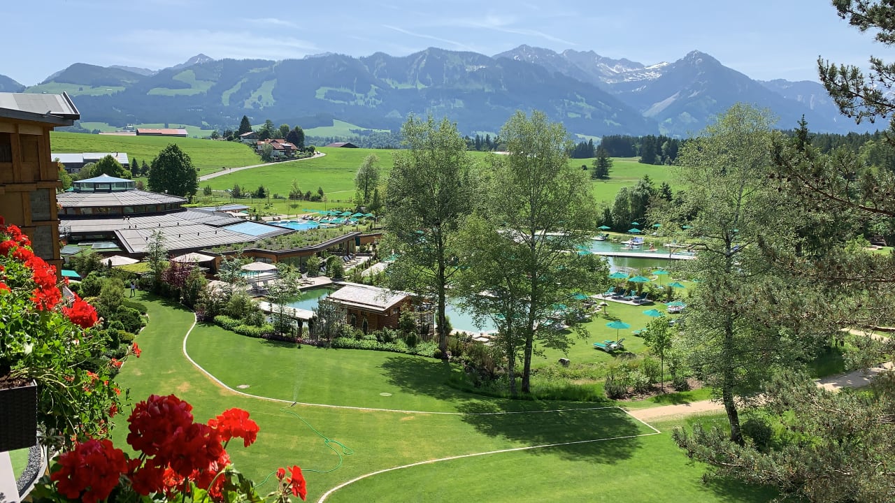 Ausblick Sonnenalp Resort