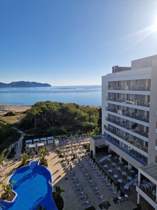 Ausblick Hipotels Bahía Cala Millor