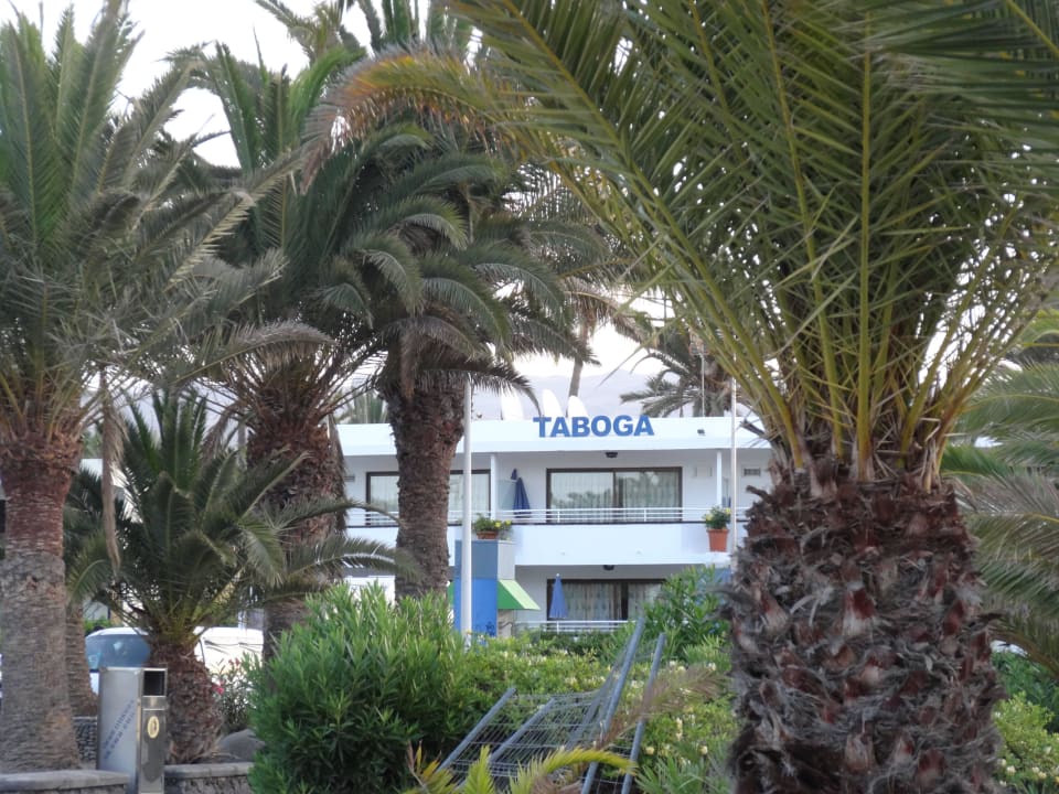 Blick von der Strandpromenade Hotel Taboga