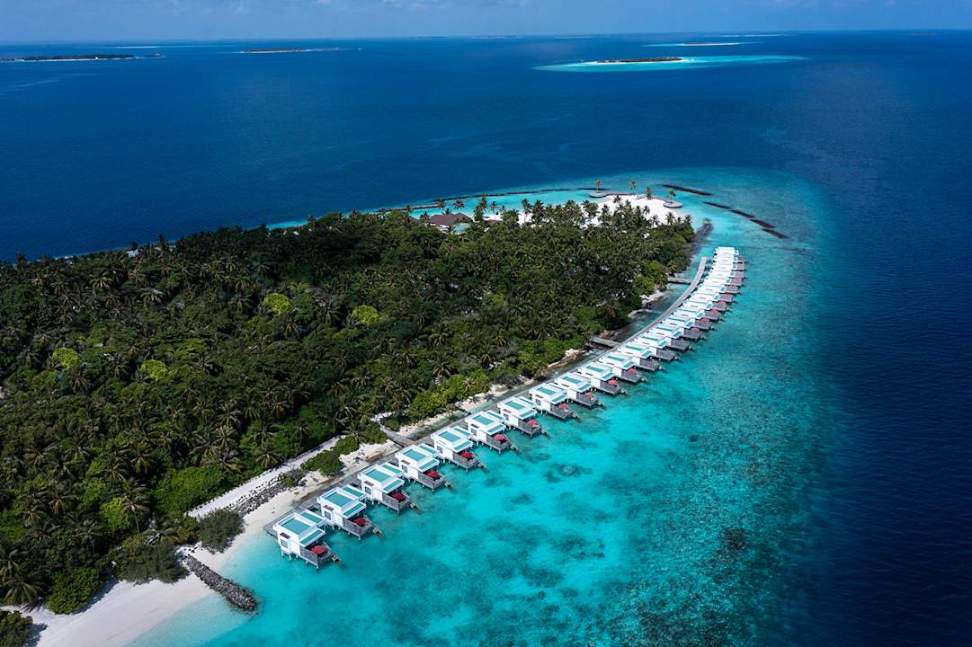Außenansicht Dhigali Maldives