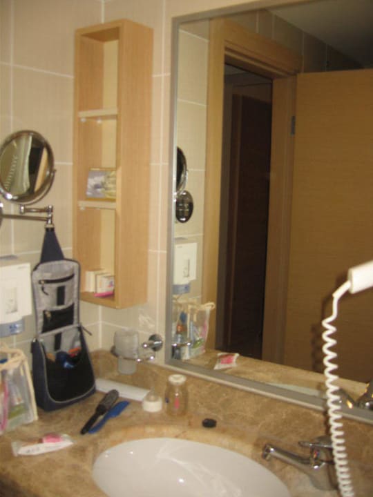 Badezimmer vom Zimmer 2434 Sunis Kumköy Beach Resort Hotel & Spa