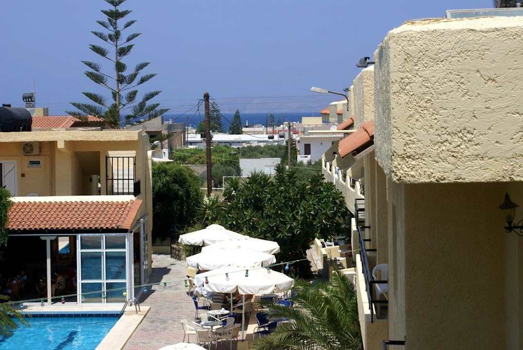 Widoczek z pokoju Hotel Cosman