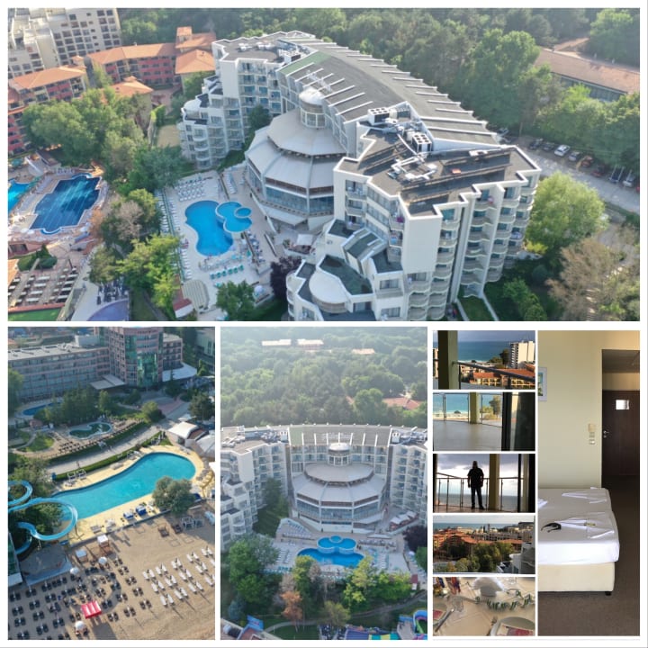 Außenansicht Park Hotel Golden Beach