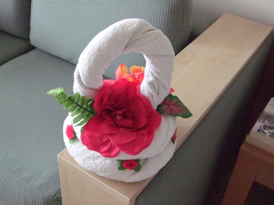 Begrüßung der Putzfrauen Meliá Sunny Beach