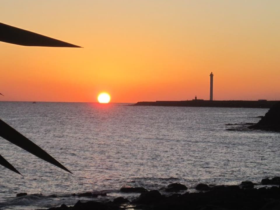 Sundown vom Hotel aus Hipotels Natura Palace